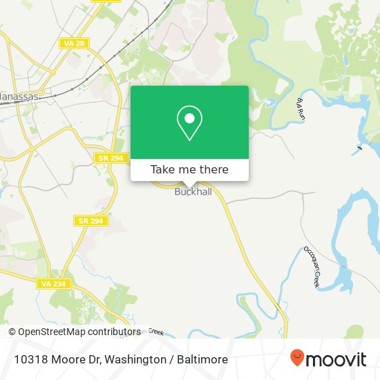 10318 Moore Dr, Manassas, VA 20111 map