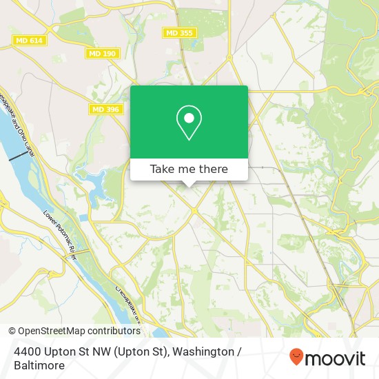 4400 Upton St NW (Upton St), Washington, DC 20016 map