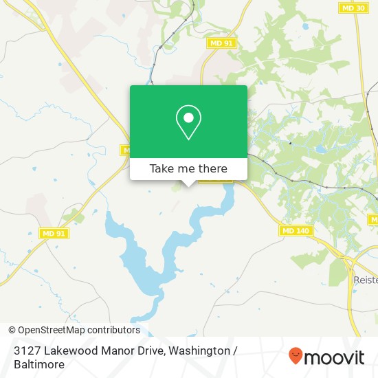 3127 Lakewood Manor Drive, 3127 Lakewood Manor Dr, Finksburg, MD 21048, USA map