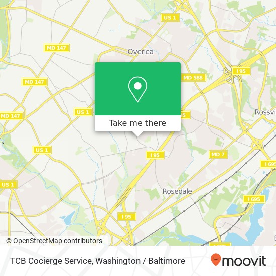 TCB Cocierge Service, 5600 Leiden Rd map