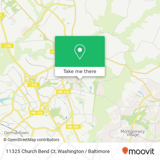 11325 Church Bend Ct, Germantown, MD 20876 map