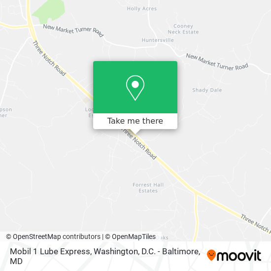 Mobil 1 Lube Express map