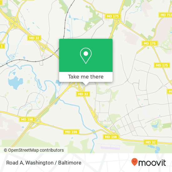 Road A, Annapolis Junction, MD 20701 map