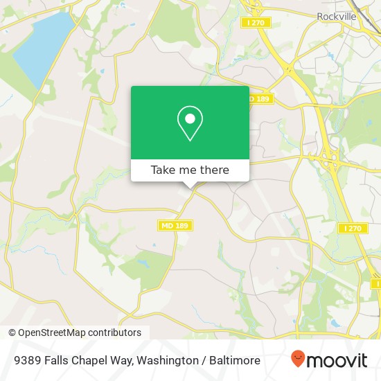 9389 Falls Chapel Way, Potomac, MD 20854 map