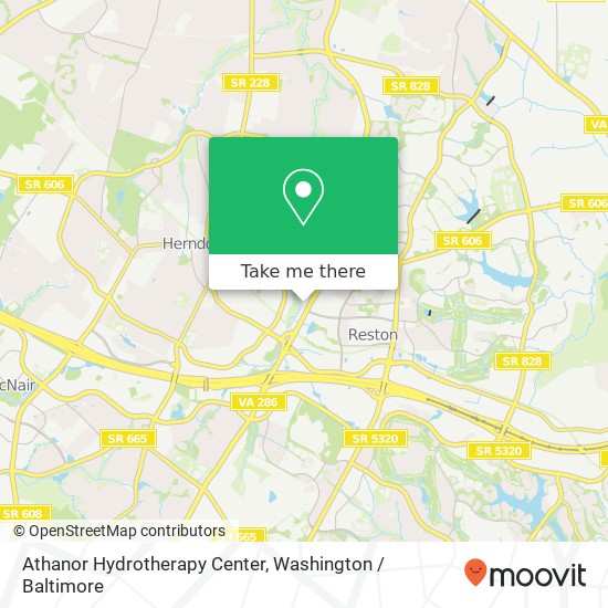 Mapa de Athanor Hydrotherapy Center, 487 Carlisle Dr