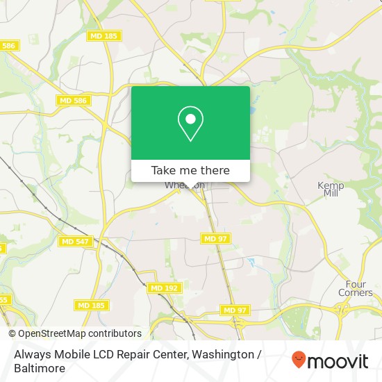 Always Mobile LCD Repair Center, 11160 Veirs Mill Rd map