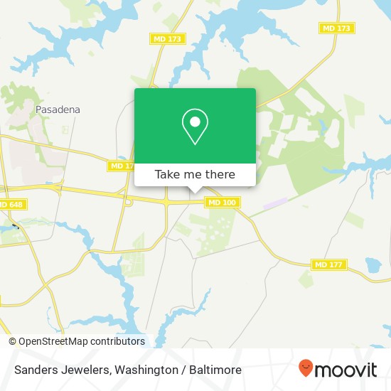 Mapa de Sanders Jewelers, 31 Magothy Beach Rd
