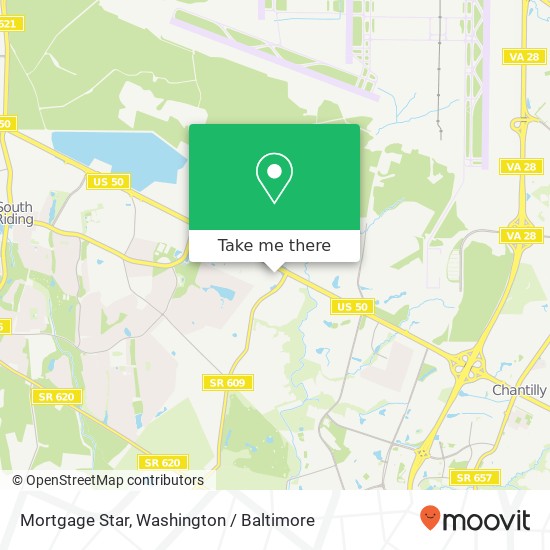 Mapa de Mortgage Star, 4030 Lafayette Center Dr