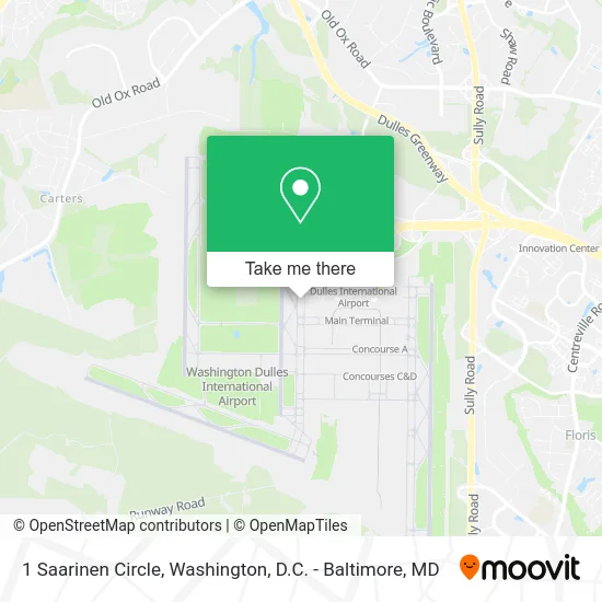 1 Saarinen Circle map