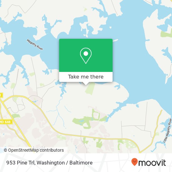 953 Pine Trl, Arnold, MD 21012 map