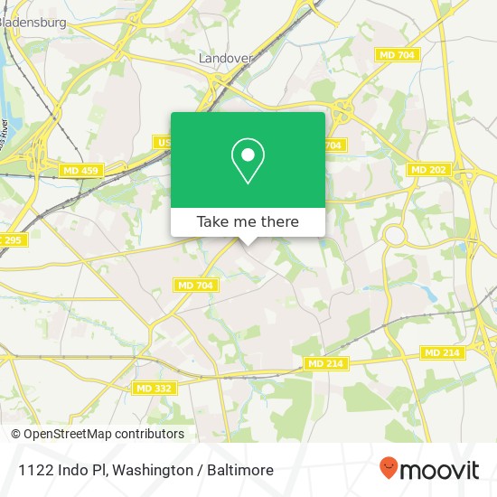 1122 Indo Pl, Hyattsville, MD 20785 map