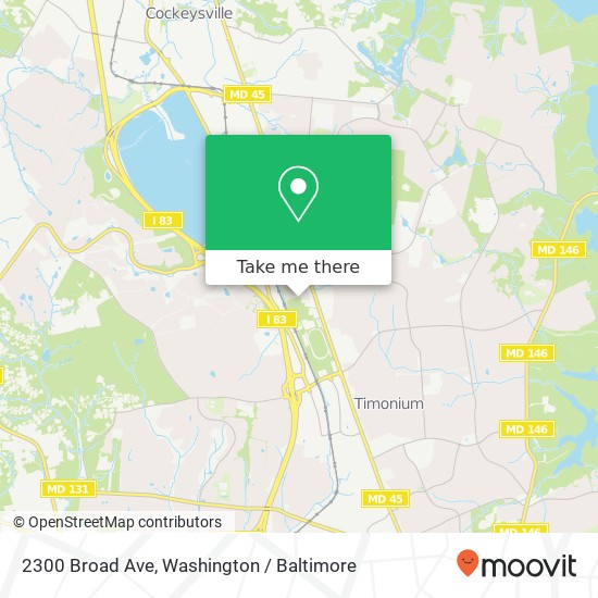 2300 Broad Ave, Lutherville Timonium, MD 21093 map