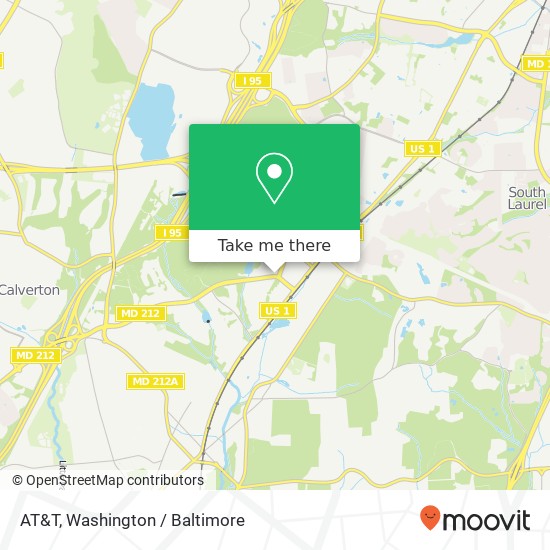 AT&T map