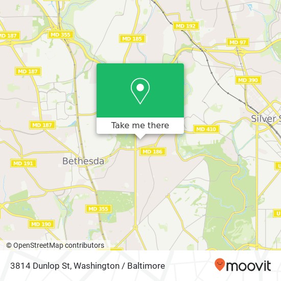 3814 Dunlop St, Chevy Chase, MD 20815 map