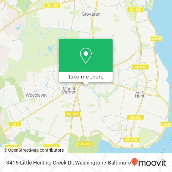 3415 Little Hunting Creek Dr, Alexandria, VA 22309 map