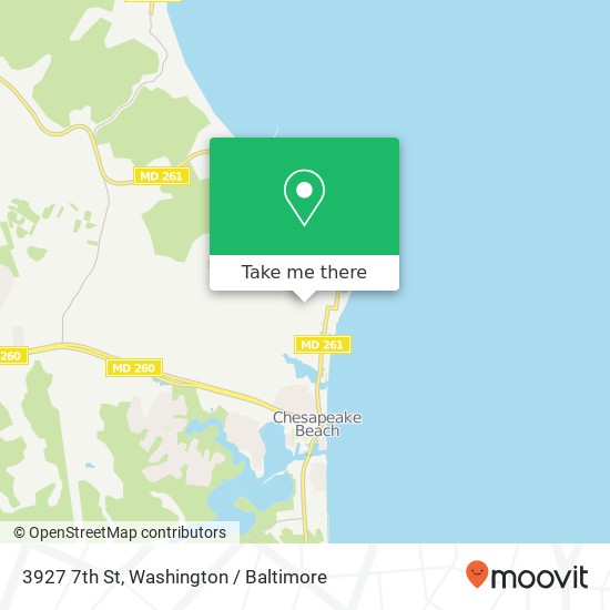 3927 7th St, North Beach, MD 20714 map