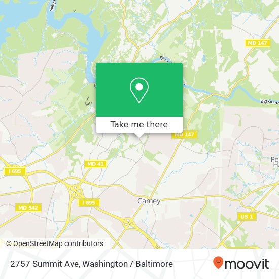 2757 Summit Ave, Parkville, MD 21234 map