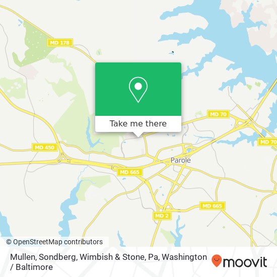 Mapa de Mullen, Sondberg, Wimbish & Stone, Pa, 2553 Housley Rd