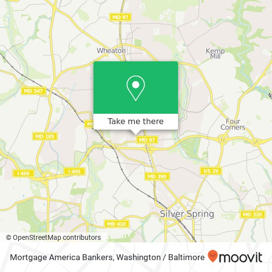 Mortgage America Bankers, 2110 Darcy Green Pl map