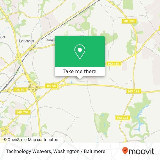 Mapa de Technology Weavers, 4325 Forbes Blvd
