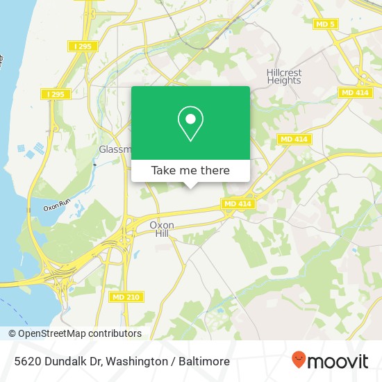 5620 Dundalk Dr, Oxon Hill, MD 20745 map