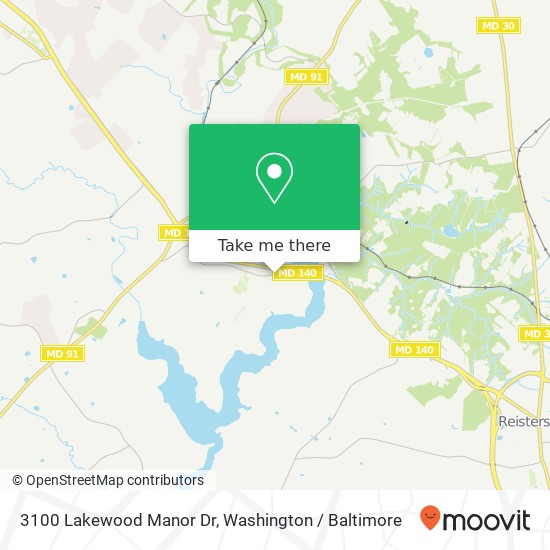 3100 Lakewood Manor Dr, Finksburg, MD 21048 map