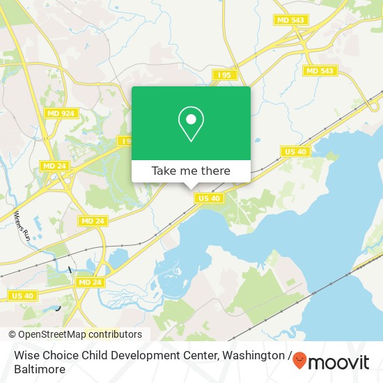 Mapa de Wise Choice Child Development Center, 3306 Shrewsbury Rd