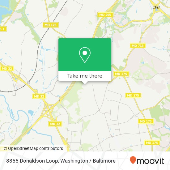 8855 Donaldson Loop, Fort Meade, MD 20755 map