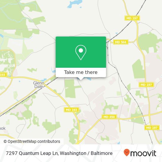 7297 Quantum Leap Ln, Bowie, MD 20720 map