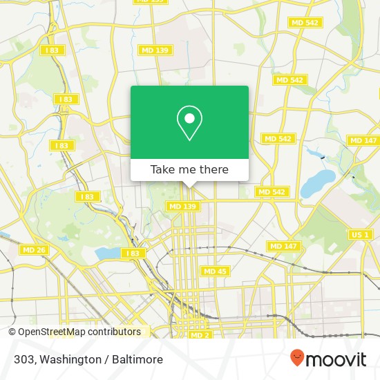 303, 3501 St Paul St #303, Baltimore, MD 21218, USA map