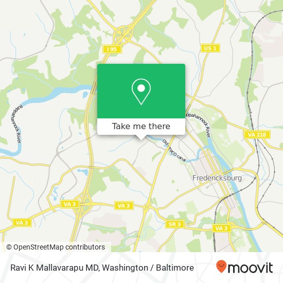 Ravi K Mallavarapu MD, 101 Park Hill Dr map