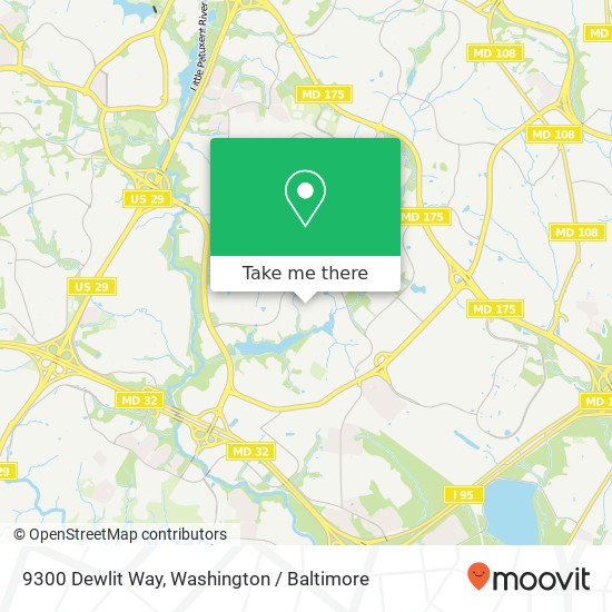 9300 Dewlit Way, Columbia, MD 21045 map