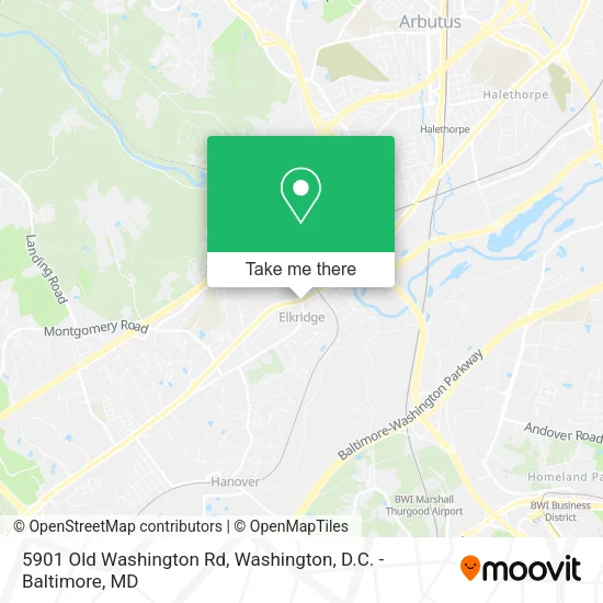 5901 Old Washington Rd map