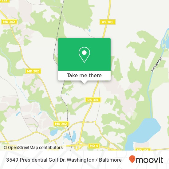 3549 Presidential Golf Dr, Upper Marlboro, MD 20774 map