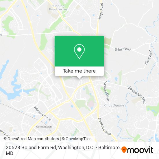 Mapa de 20528 Boland Farm Rd