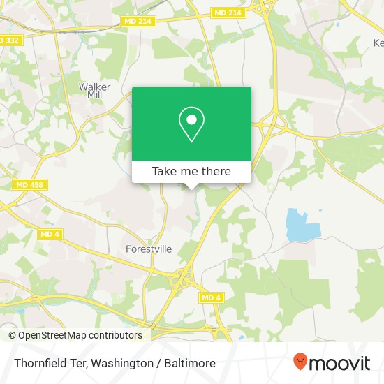 Thornfield Ter, District Heights, MD 20747 map