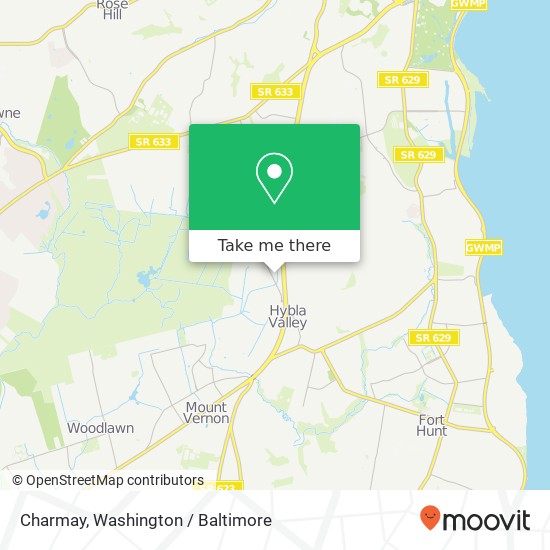 Mapa de Charmay, 7551 Fordson Rd
