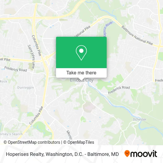 Hoperises Realty map