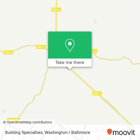 Mapa de Building Specialties, 28895 Three Notch Rd