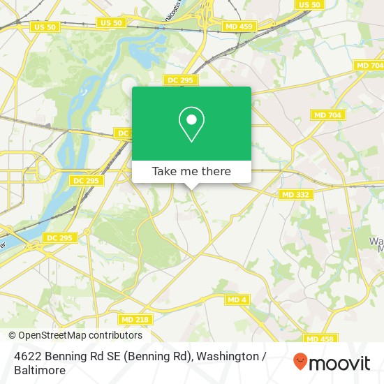 4622 Benning Rd SE (Benning Rd), Washington, DC 20019 map