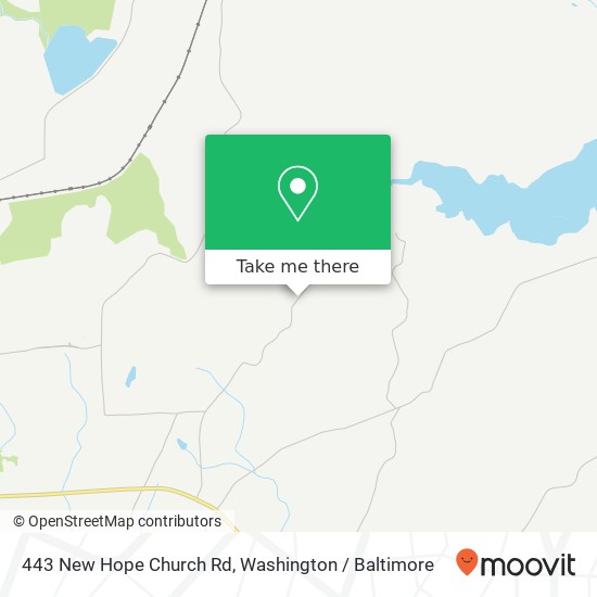 443 New Hope Church Rd, Fredericksburg, VA 22405 map