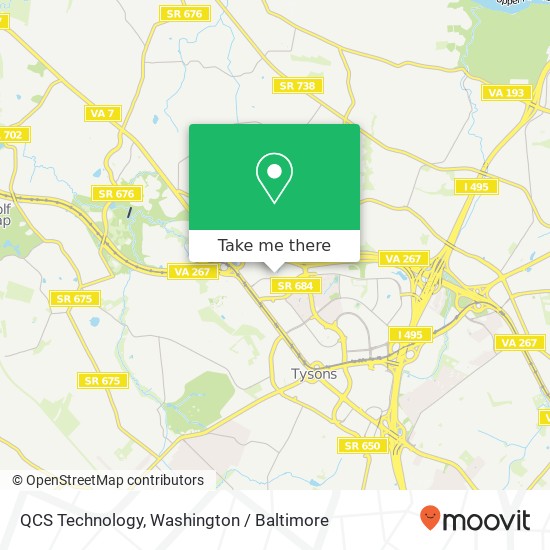 QCS Technology, 8490 Tyco Rd map
