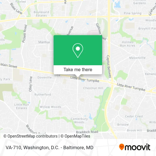 VA-710 map