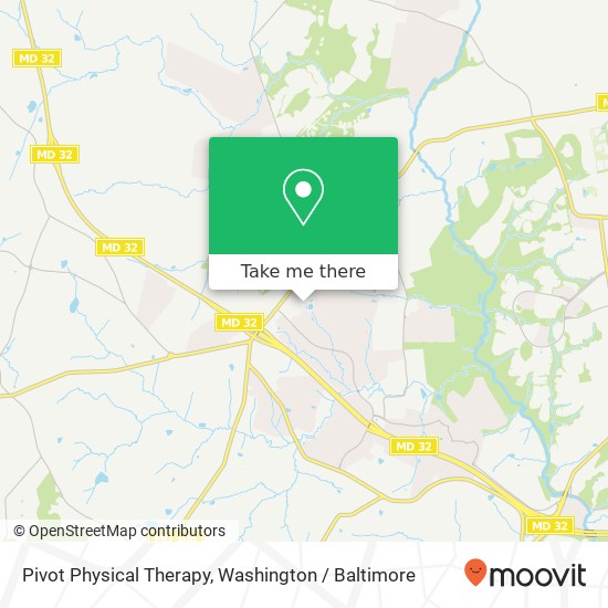 Mapa de Pivot Physical Therapy, 6151 Daylong Ln