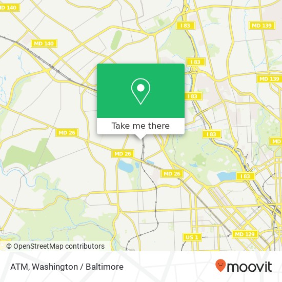 Mapa de ATM, 3741 Wabash Ave