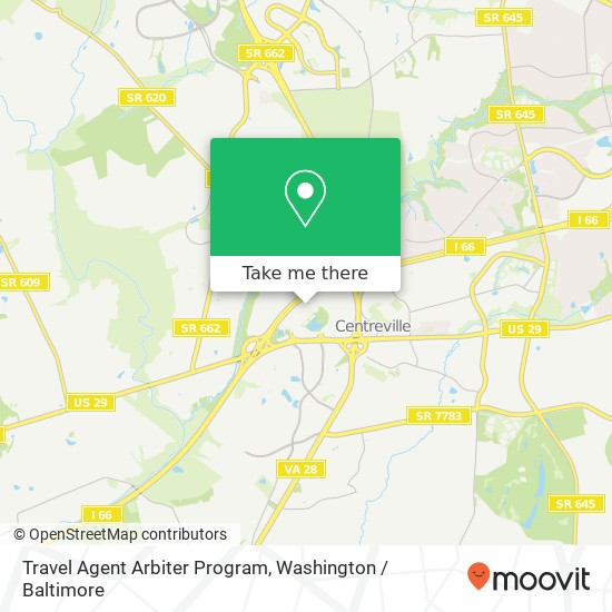 Mapa de Travel Agent Arbiter Program
