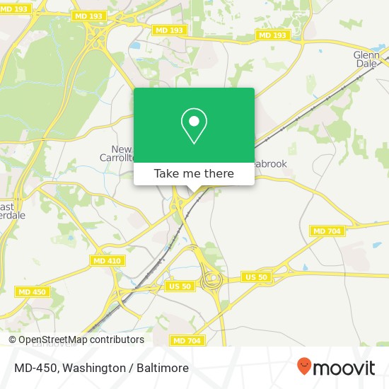 MD-450, Lanham, MD 20706 map