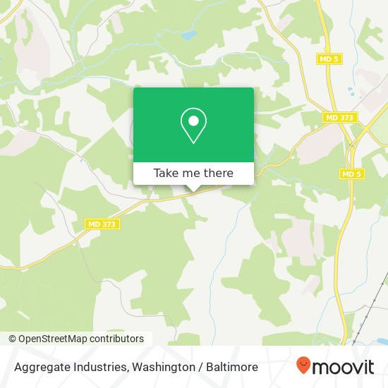 Aggregate Industries, 5601 Accokeek Rd map