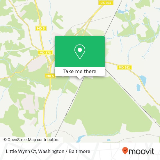 Little Wynn Ct, Brandywine, MD 20613 map