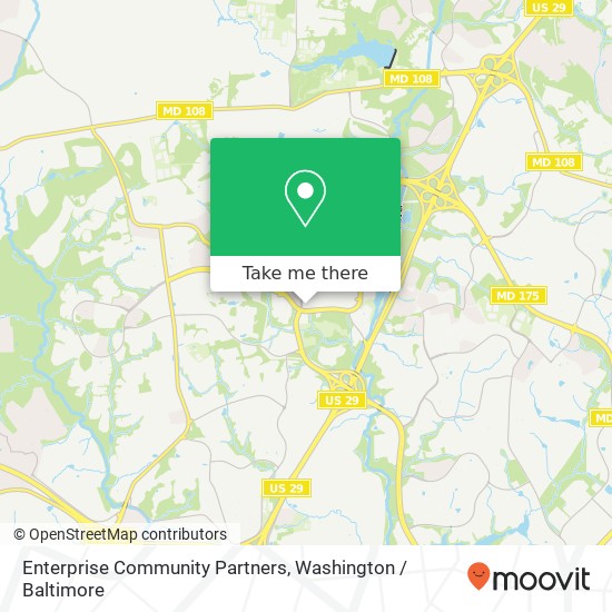 Mapa de Enterprise Community Partners